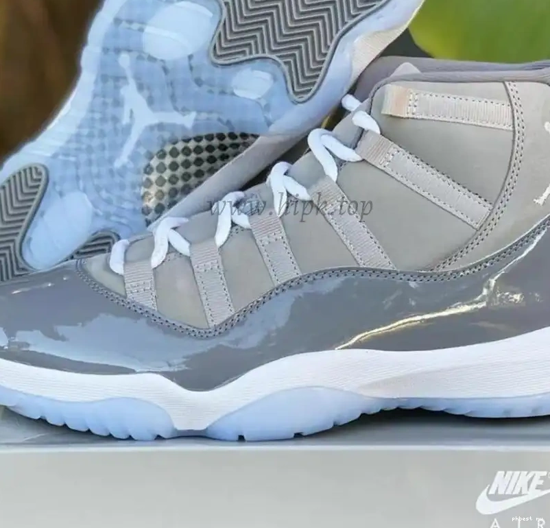 cool Air 11 PK ready retail to GOD materials grey ship Jordan 0522